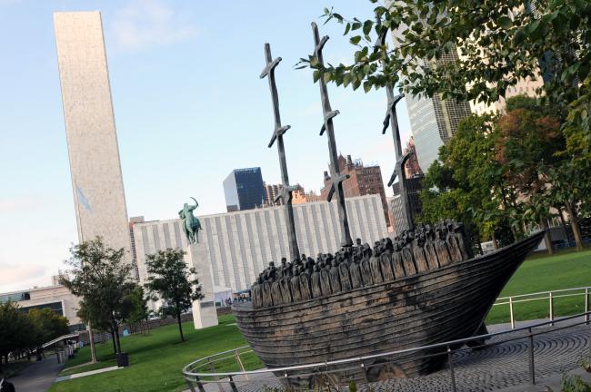 Arrival sculpture