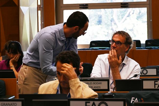 CRC members Carles Escriva, Germany, and Charles Bodar, the Netherlands - CRCPOPRC20-19Sep2024