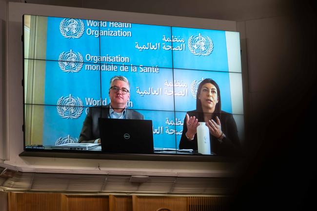 Daniel Hougendobler and Ola Shideed, World Health Organization 