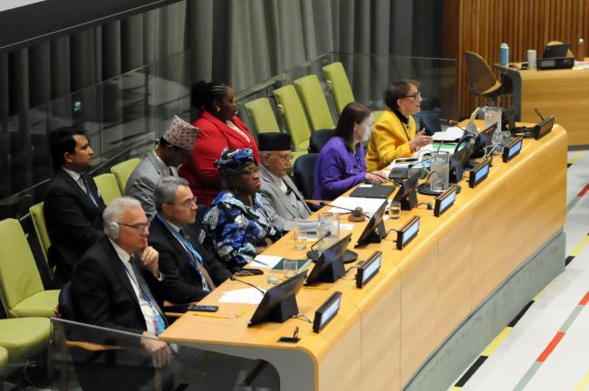 The dais during Dialogue 1