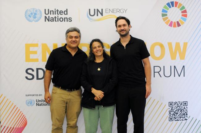 The ENB team at the 2024 EnergyNow SDG7 Action Forum