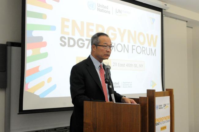 Guangzhe Chen, Vice-President for Infrastructure, World Bank