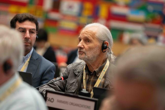 Guy Kastler, Farmers Org - ITPGRFA OEWG12 - 19Sep2024 – photo