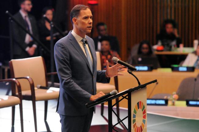 John McArthur, Senior Fellow at the Brookings Institution and Director of the Centre for Sustainable Development