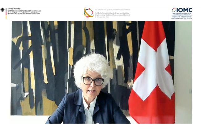 Katrin Schneeberger, Director of the Federal Office for the Environment, Switzerland