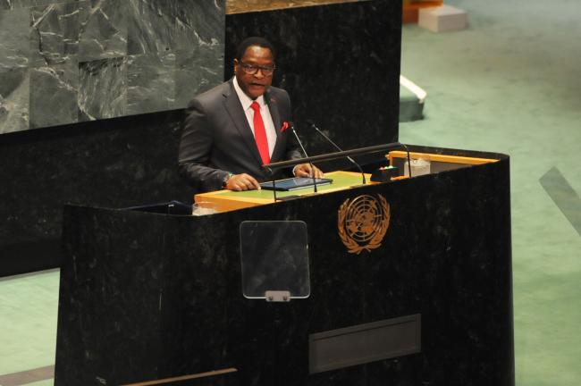 Lazarus Chakwera, President of Malawi