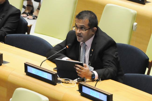 Naadir Hassan, Minister of Finance, the Seychelles