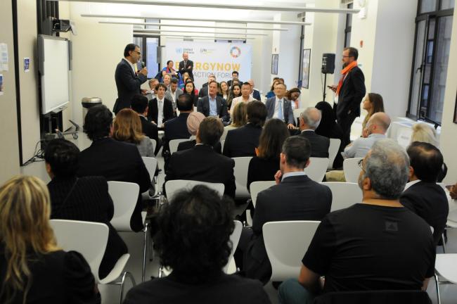 Participants during the well attended event on "Unlocking Investments in Affordable and Clean Energy"