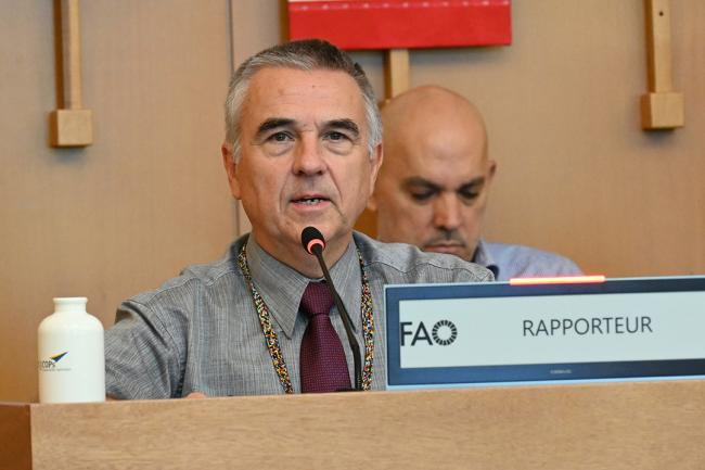Rapporteur Jürgen Helbig, Austria. Courtesy of Kei Ohno-Woodall - CRCPOPRC20-20Sep2024