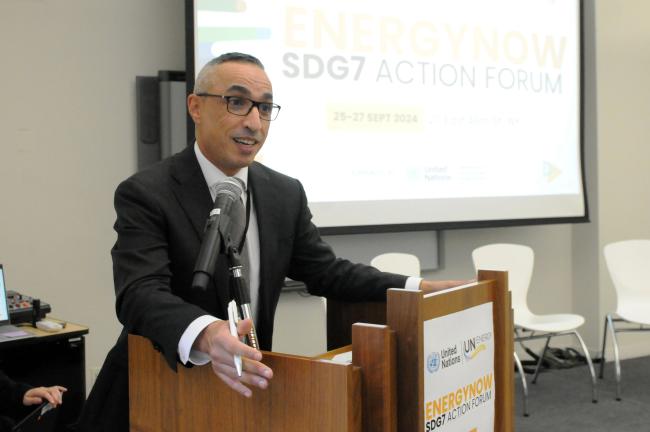 Riad Meddeb, Director, Sustainable Energy Hub, UNDP