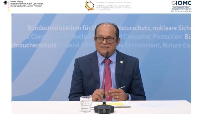 Rolph Payet, Executive Secretary, Basel, Rotterdam and Stockholm (BRS) Conventions