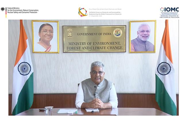 Shri Bhupender Yadav, Minister of Environment, Forest and Climate Change, India