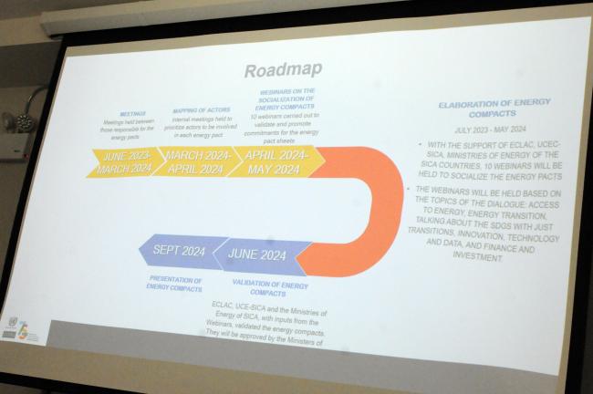 A slide from the presentation by Debora Ley, ECLAC