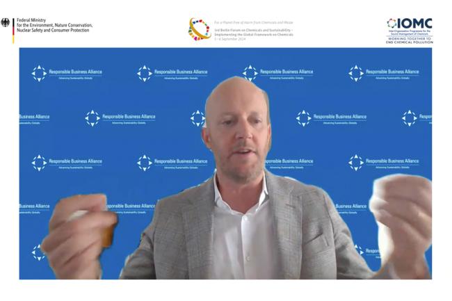Tyler Gillard, Chief Strategy Officer, Responsible Business Alliance