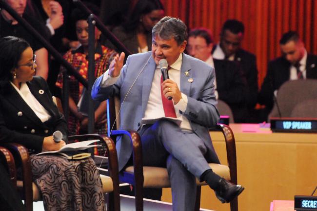 Wellington Dias, Minister for Development and Social Assistance, Brazil