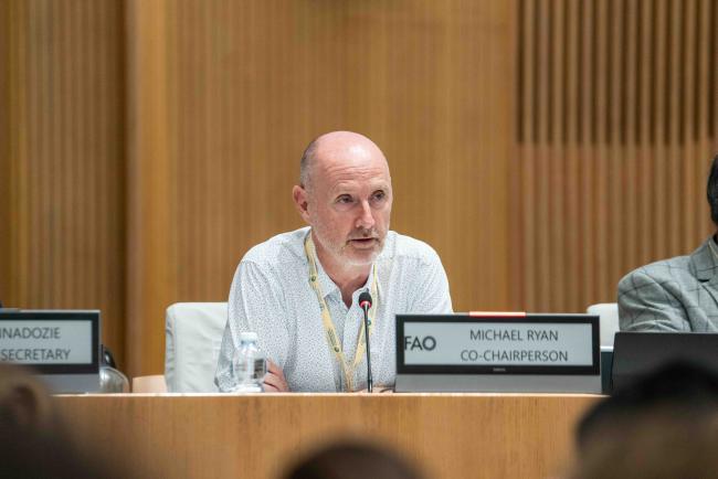 Working Group Co-Chair Michael Ryan