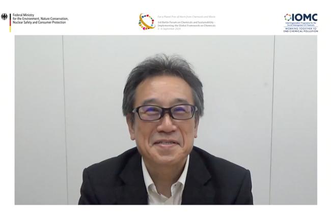 Yutaka Matsuzawa, Vice-Minister for Global Environmental Affairs, Ministry of the Environment, Japan