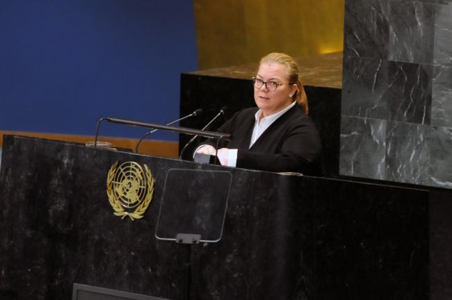 Zeina Toukan, Minister of Planning and International Cooperation, Jordan