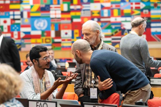 between sessions19 - ITPGRFA OEWG12 - 19Sep2024 – photo