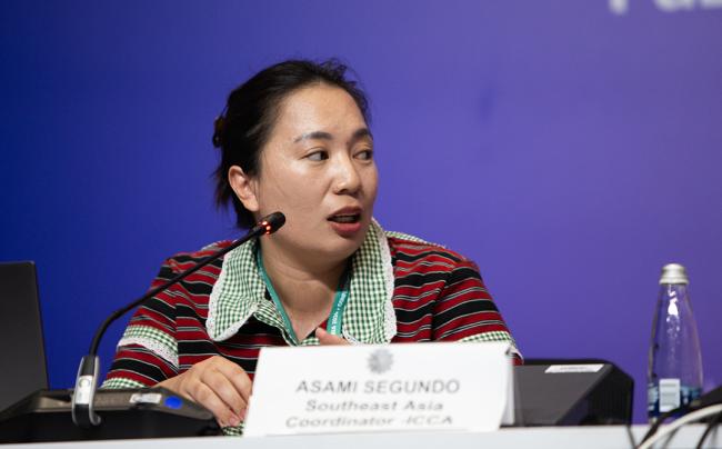 Asami Seguno, Southeast Asia Coordinator, ICCA - Listening to the science - 25 Oct2024