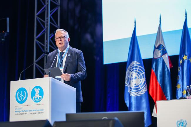 Jože Novak, Minister of Natural Resources and Spatial Planning, Slovenia
