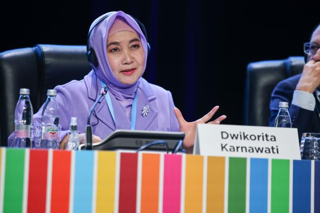 Dwikorita Karnawati Head of the Agency for Meteorology, Climatology and Geophysics, Indonesia 