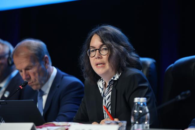 Water Convention Secretary Sonja Koeppel 
