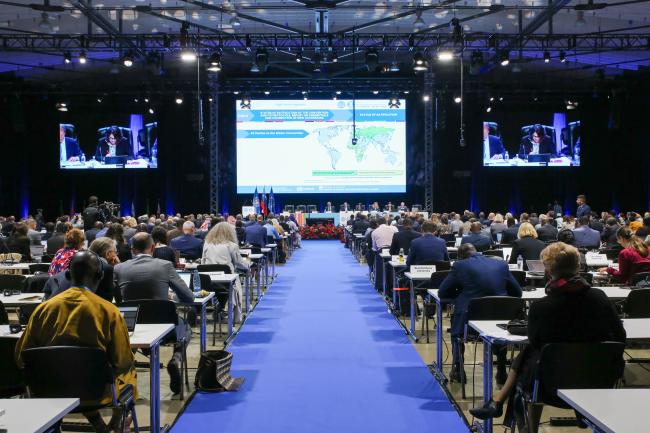 View of the room during the High-Level Segment 