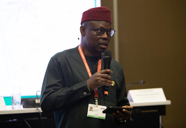 Iziaq Adekunle Salako, Minister of State for Health and Social Welfare, Nigeria - Ministerial Lunch - 30Oct