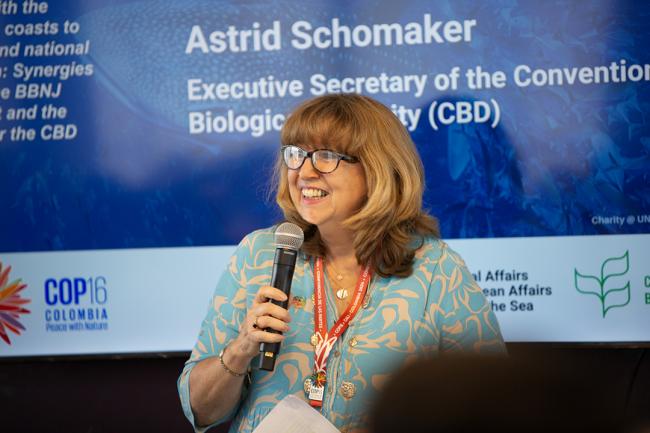 1 Astrid Schomaker, Executive Secretary of the Convention on Biological Diversity (CBD) - Towards living in harmony with the ocean - 23 Oct2024