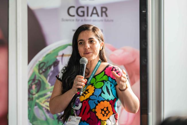 Amelia Arreguin Prado, CBD Women’s Caucus - gender target 23 -23oct24-photo
