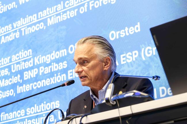 Arnoldo André Tinoco, Minister of Foreign Affairs and Worship of Costa Rica - USE IN TOP - Ocean Day -27oct24-photo