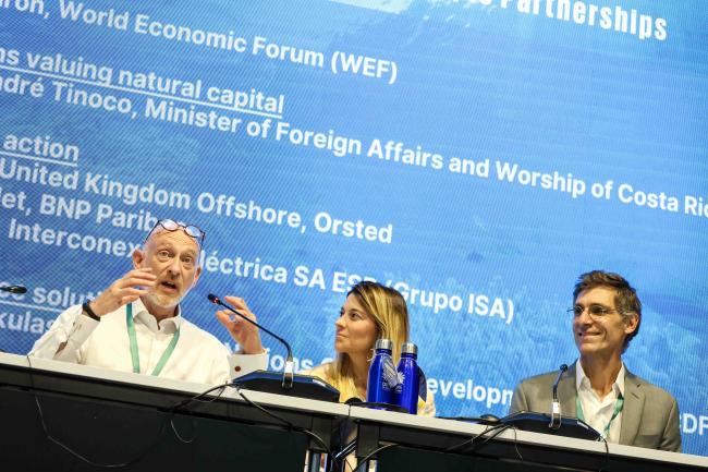 Benj Sykes, Ørsted, Camille Maclet, BNP-Paribas, Juliana Suso, Interconexion Electrica SA ESP - Ocean Day -27oct24-photo