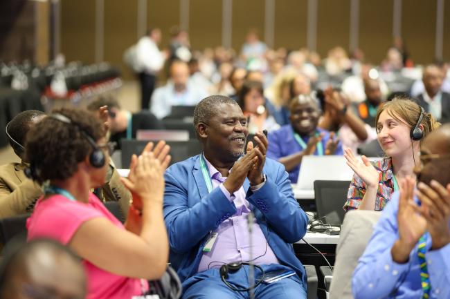 Jean Bruno Mikissa, Gabon, was elected as the next SBSTTA Chair