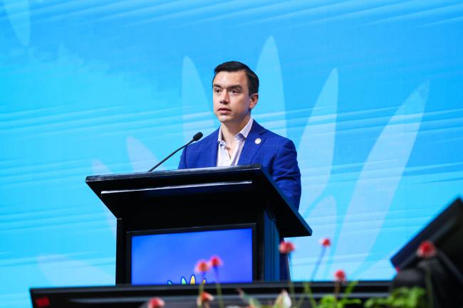 Daniel Noboa, President of Ecuador