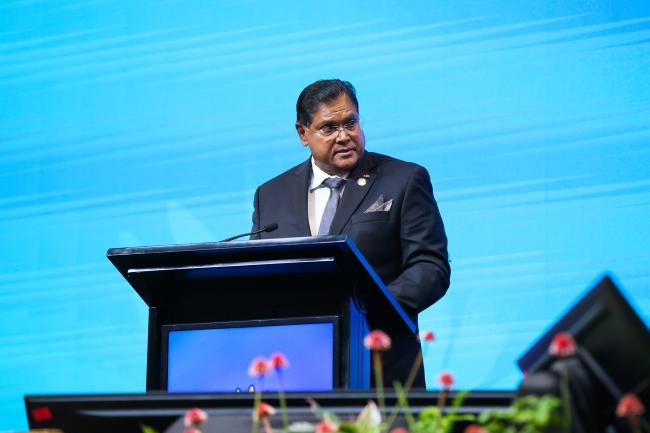 Chan Santokhi, President of Suriname