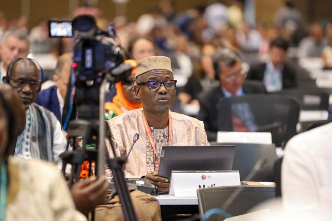 Mamadou Samake, Minister of the Environment, Sanitation and Sustainable, Mali
