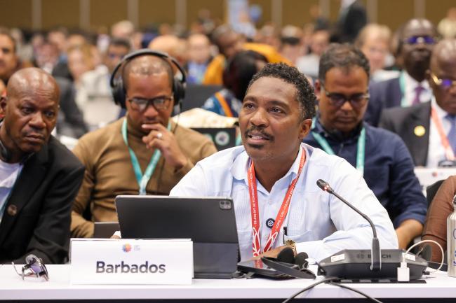 Adrian Forde, Minister of Environment and National Beautification, Green and Blue Economy, Barbados