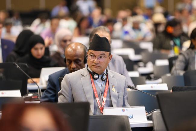 Ain Bahadur Shahi Thakuri, Minister of Forests and Environment, Nepal