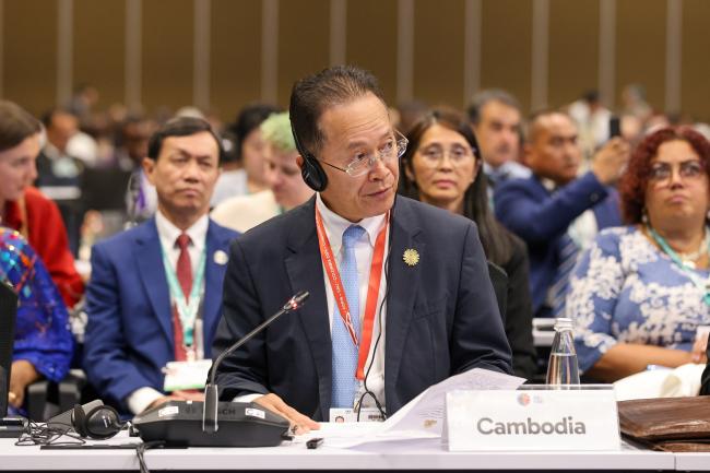 Sophalleth Eang, Minister for Environment, Cambodia