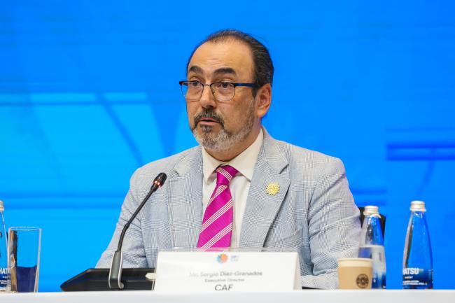 Sergio Diaz-Granados, Executive Director, Development Bank of Latin America and the Caribbean (CAF)