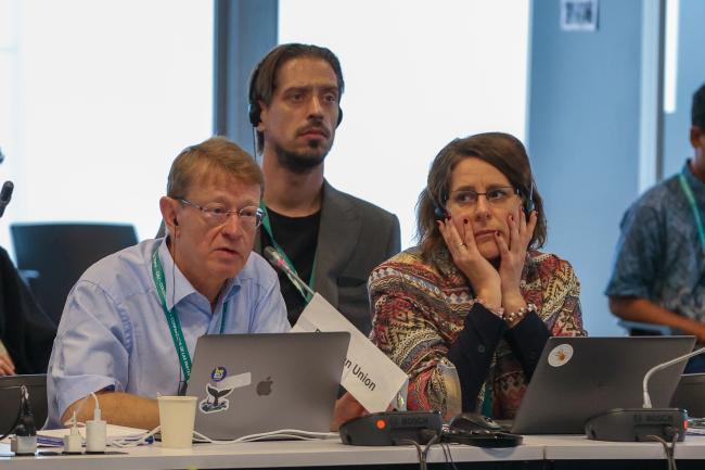 From L-R: Marc Richir; Florian Caspar Rabitz; and Rita Andorkó, EU