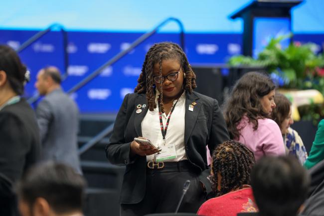 Nagoya Protocol MOP 5 President Nneka Nicholas, Antigua and Barbuda