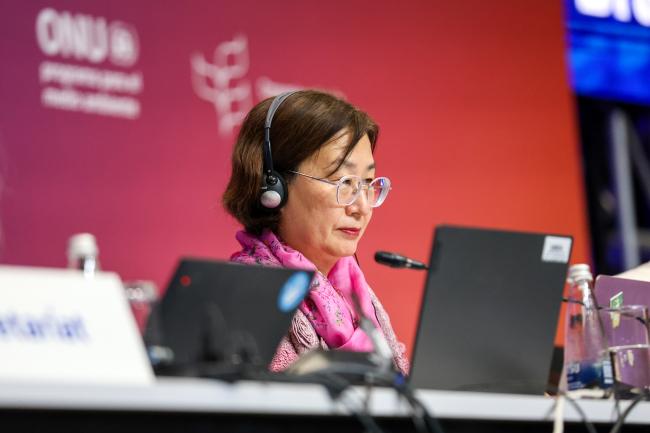 Working Group II Secretary Jihyun Lee