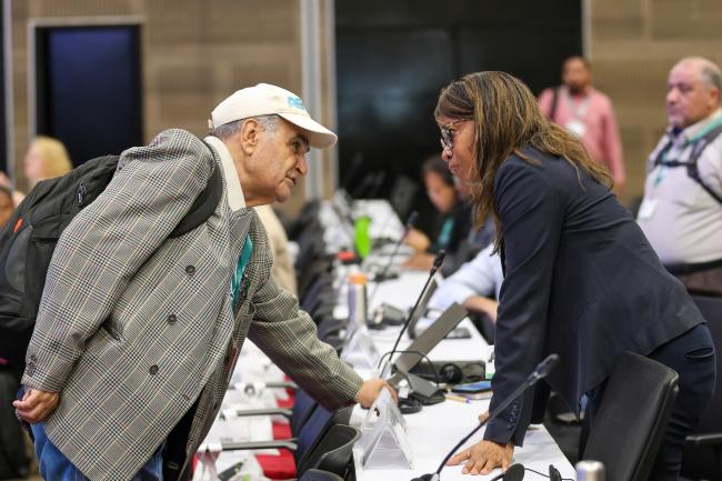 Moustafa Fouda, Egypt, and Gillian Guthrie, Jamaica