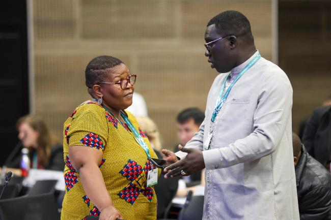 Khangeziwe Mabuza, Eswatini, and Ousseynou Kassé, Senegal