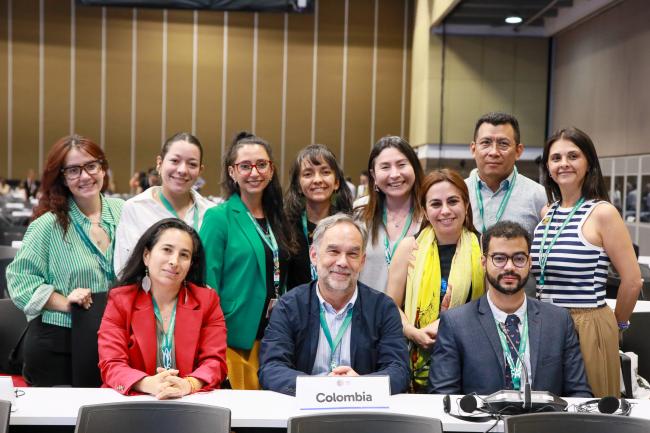 Delegates from Colombia