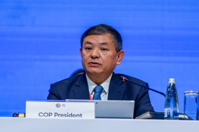 COP 15 President Huang Runqiu, China