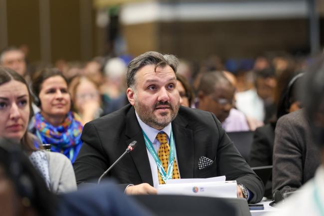 Oszkár Ökrös, Hungary, speaking on behalf of the EU and its Member States