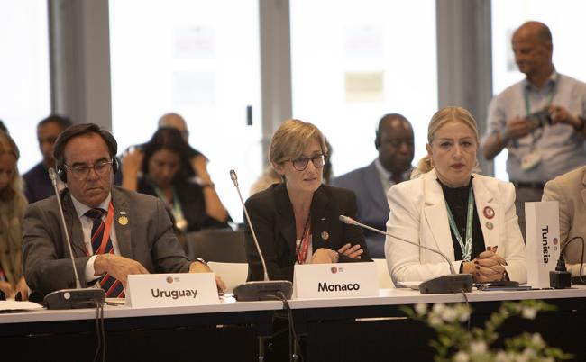 Céline Caron-Dagioni Minister of Public Works, Environment and Urban Development